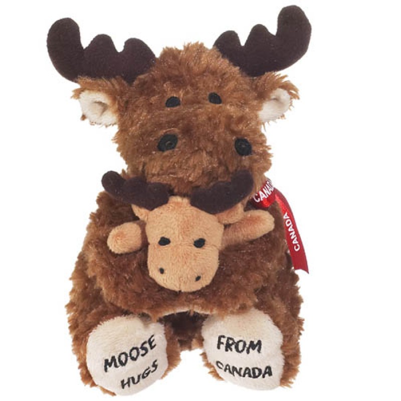 mini moose stuffed animal