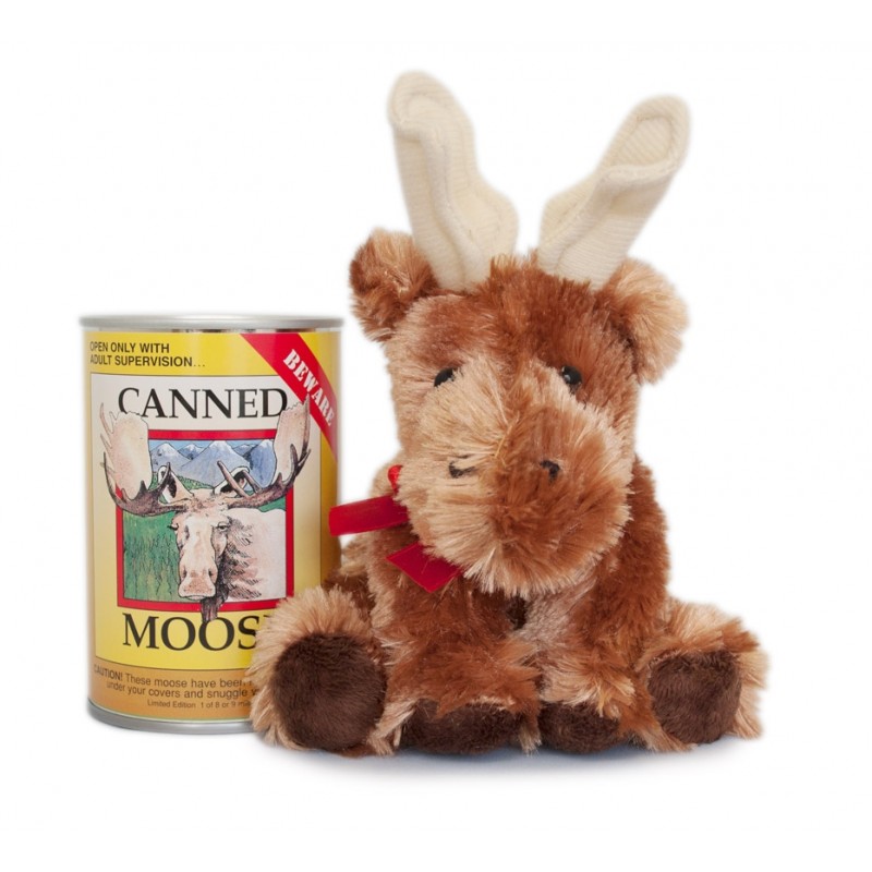 Canned new arrivals stuffed animals