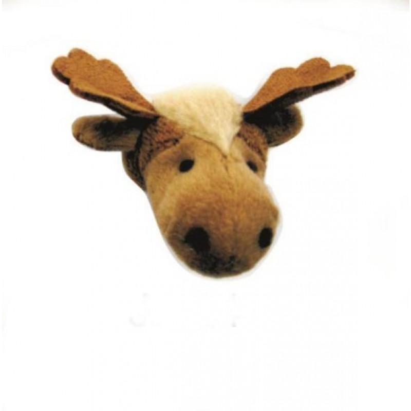 PLUSH MOOSE ANIMAL HEAD MAGNET Plush Stuffed Animals Toys