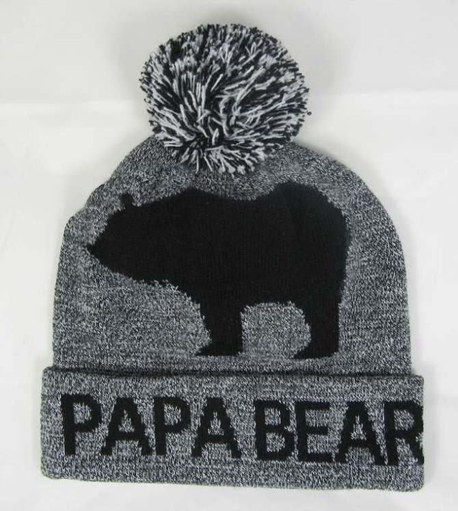 TOQUE 18 PAPA BEAR Hats Toques Clothing Apparel