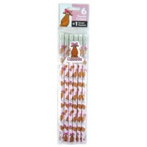 PENCIL SET PINK MOOSE