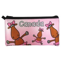 PENCIL CASE PINK MOOSE