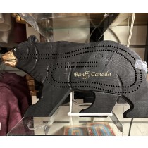CRIBBAGE BOARD 17 3D BEAR