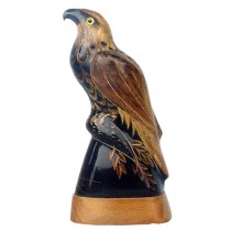 B/HORN CARVING EAGLE 6"H