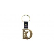 LETTER D KEYCHAIN