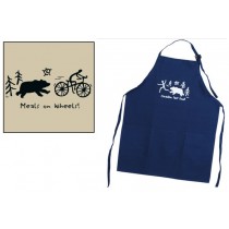 APRON MEALS ON WHEELS BLK