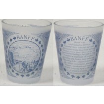 SHOT GLASS BANFF HISTORY