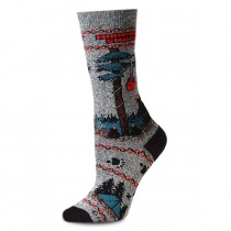 SOCKS MIDNIGHT SNACK GRY L
