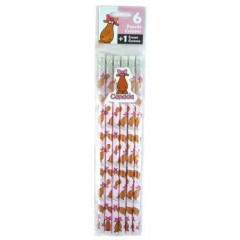 PENCIL SET PINK MOOSE