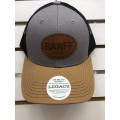 CAP LEG19 LTHR APP GRY/CAR/BLK