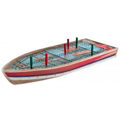 CRIBBAGE BOARD TIN BOAT