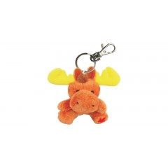 PLUSH KEYCHAIN - SITTING MOOSE