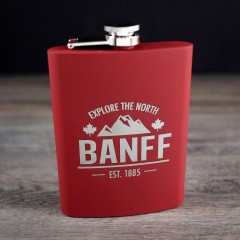 FLASK 18 BANFF RED*