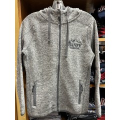 LF F21 F/ZIP MTN EMB H/GRY XL