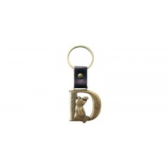 LETTER D KEYCHAIN