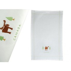 T/TOWEL MOOSE WAFFLE