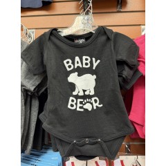 ONESIE 18 BABY BEAR BLK 18M