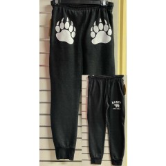 SWEATPANTS 22 PAW BUM BLK M