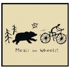 ADULT T-SHIRT MEALS ON WHEELS SAND - SIZE XX-LARGE