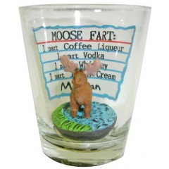 SHOT GLASS CANADA MOOSE FART 