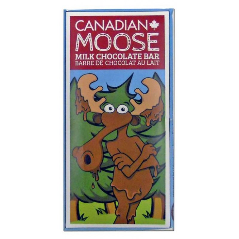 CANADIAN MOOSE MILK CHOCOLATE BAR